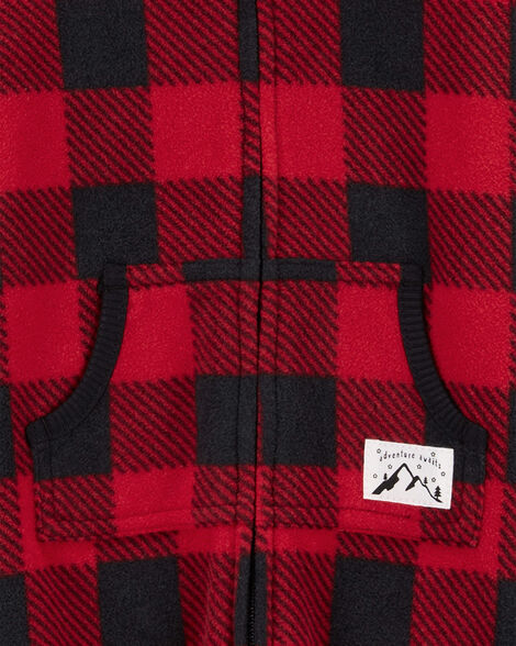 Product image 2 of Baby 1-Piece Buffalo Check Jumpsuit
