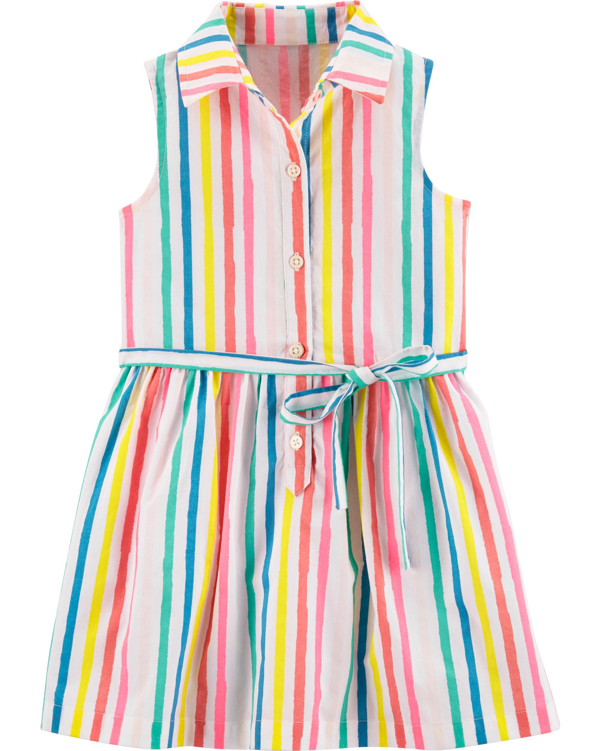 Carters striped shirt dress Clearance