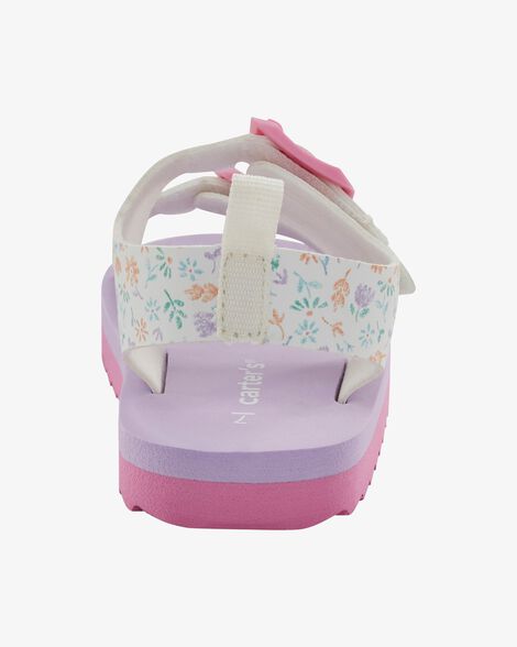 Product image 3 of Toddler Casual Floral Sandals - Pink/White