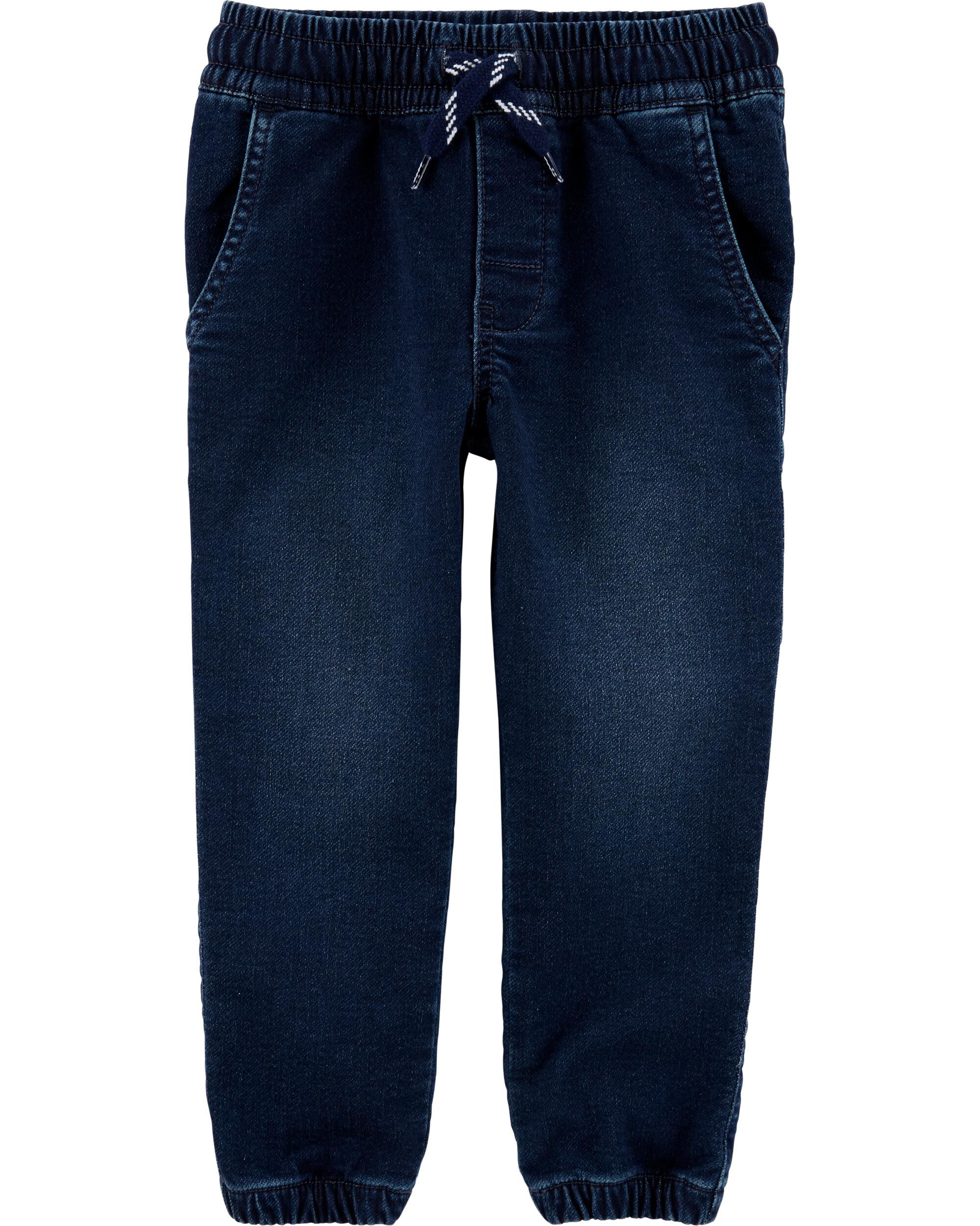 Pull-On Denim Joggers | carters.com