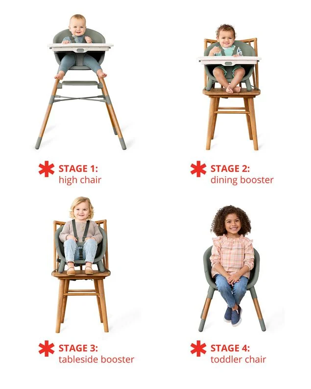 Product image 2 of EON 4-in-1 High Chair - Thyme Green