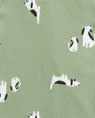 Product image 2 of Baby 5-Pack Animal Print Short Sleeve Bodysuits
