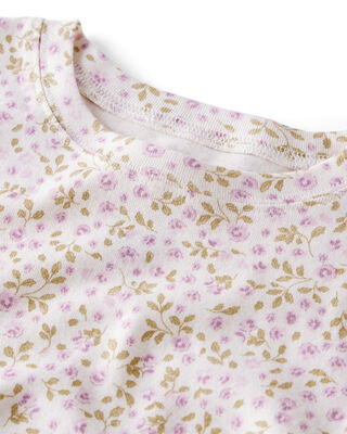 Product image 2 of Kid Organic Cotton Pajamas in Botanic Muse Print