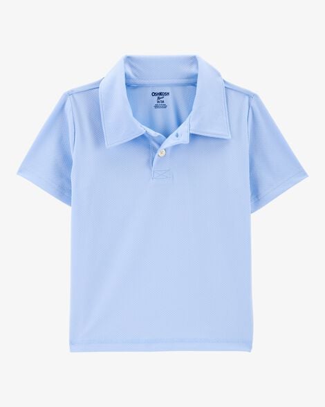 Product image 2 of Toddler 3-Pack Active Uniform Polo Shirts in Moisture Wicking BeCool™ Fabric - Blue