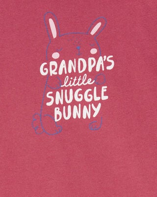 Product image 2 of Baby Grandpa's Little Snuggle Bunny Collectible Bodysuit