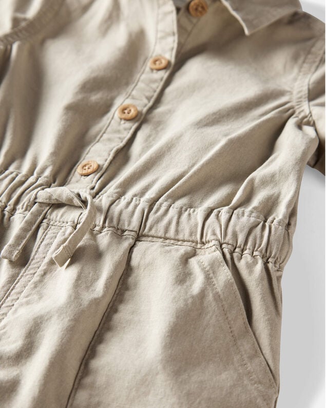 Product image 2 of Toddler Romper Made With Organic Cotton Linen