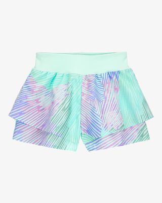 Product image 1 of Kid Flowy Tie-Dye Layered Flip Short - Blue/Purple