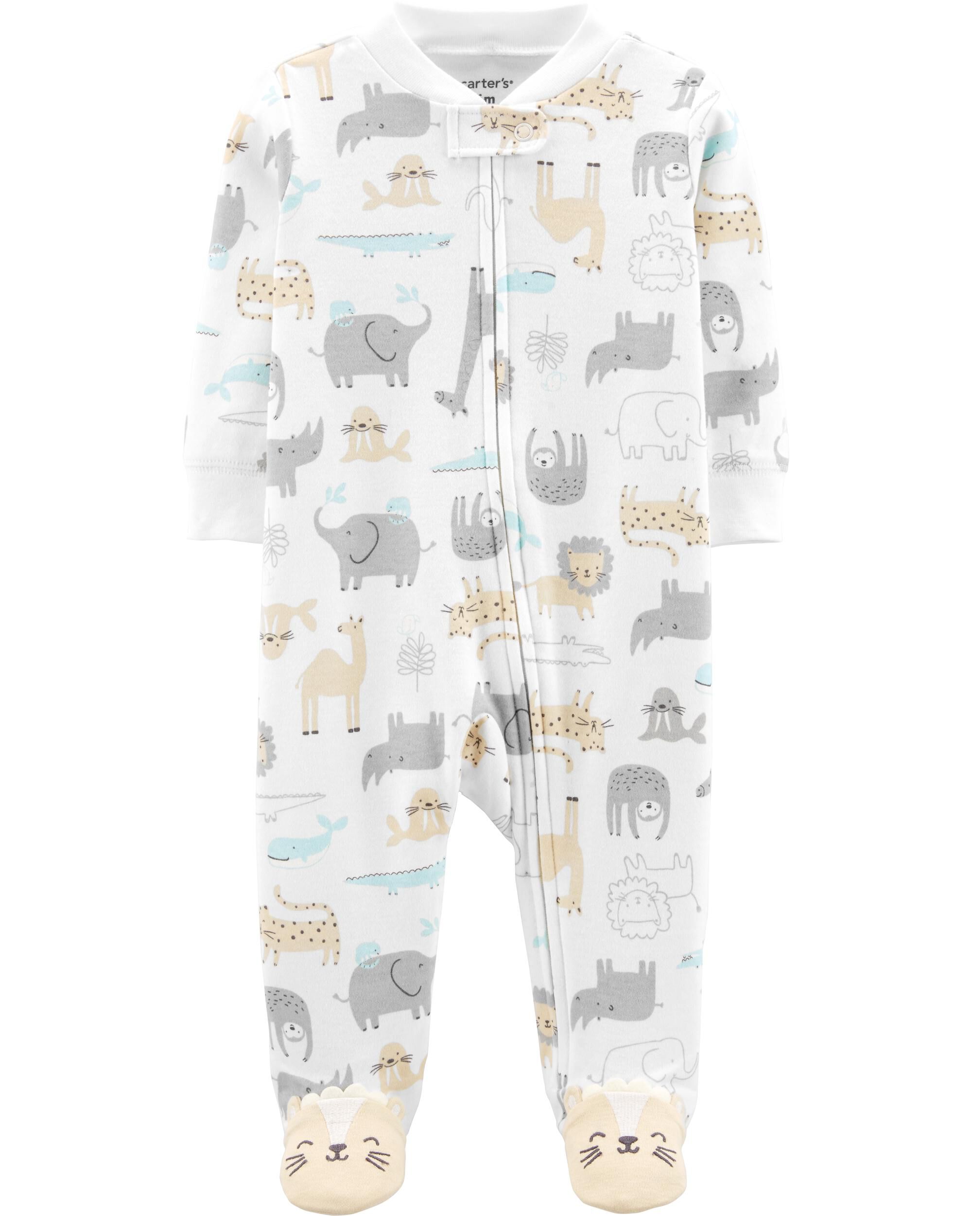 Carters animal pajamas clearance