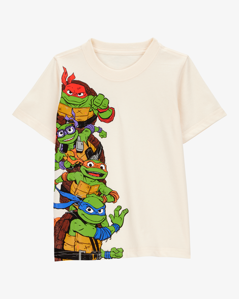 toddler boy teenage mutant ninja turtles™ short-sleeve graphic tee - cream