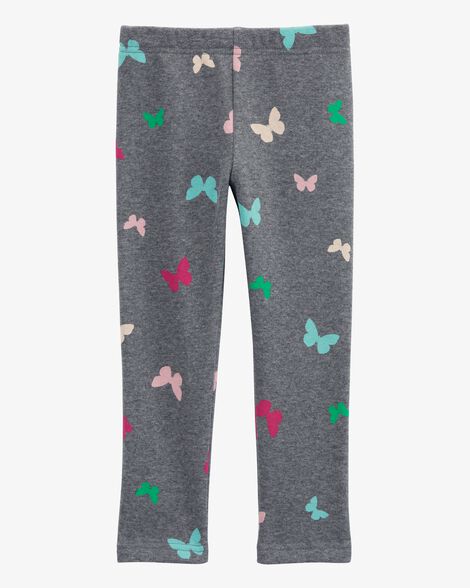 Product image 2 of Baby Butterfly Cozy Fleece Leggings