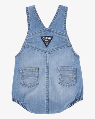Product image 2 of Baby Denim Bubble Romper