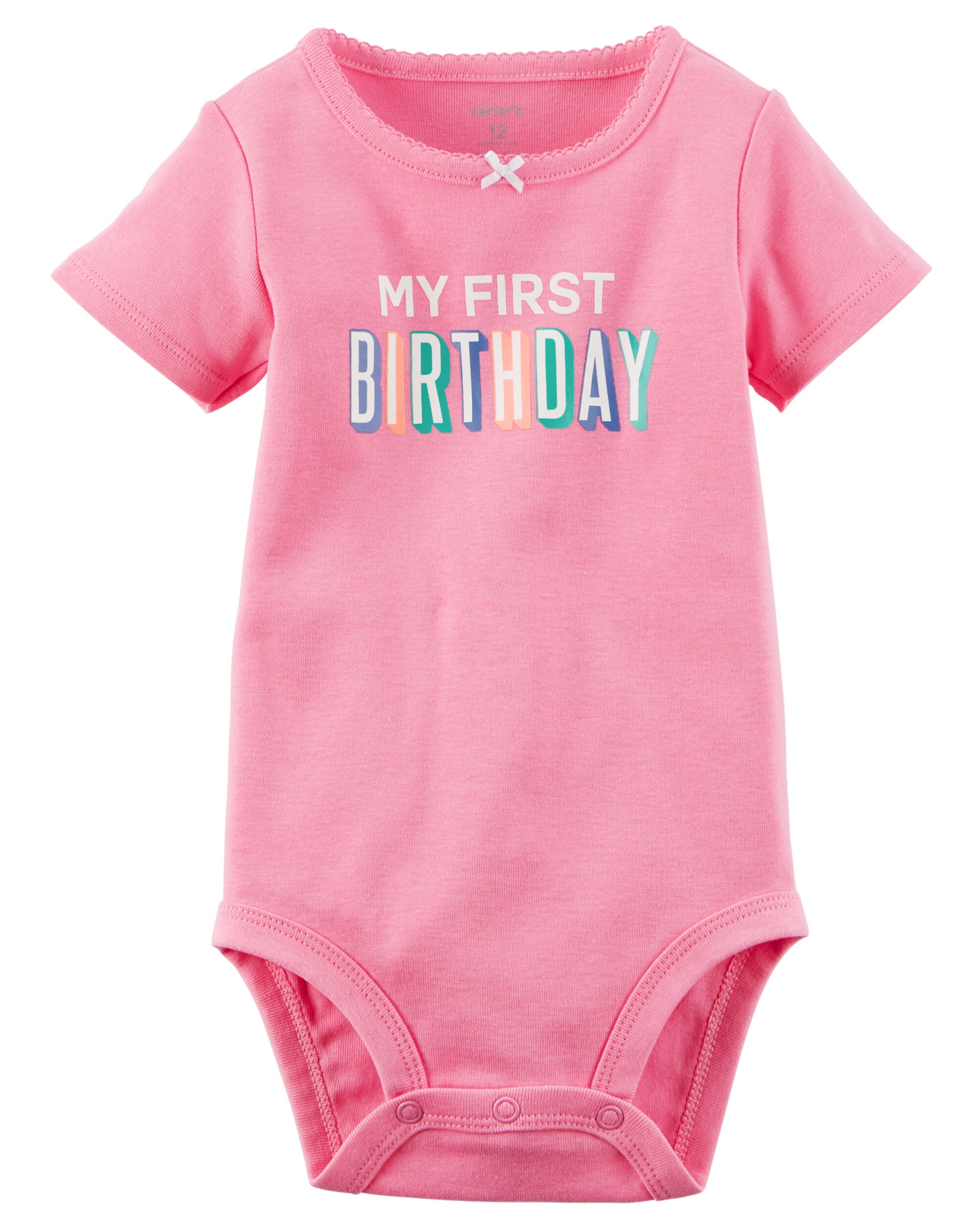 1st birthday onesie girl carters