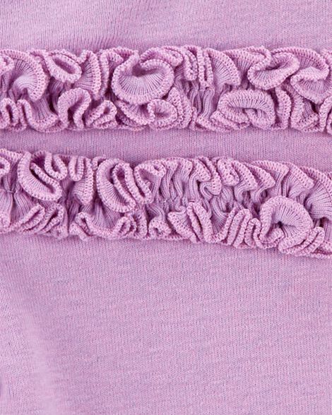  Product image 3 of Baby 2-Pack Floral Pull-On Pants - Purple/Floral