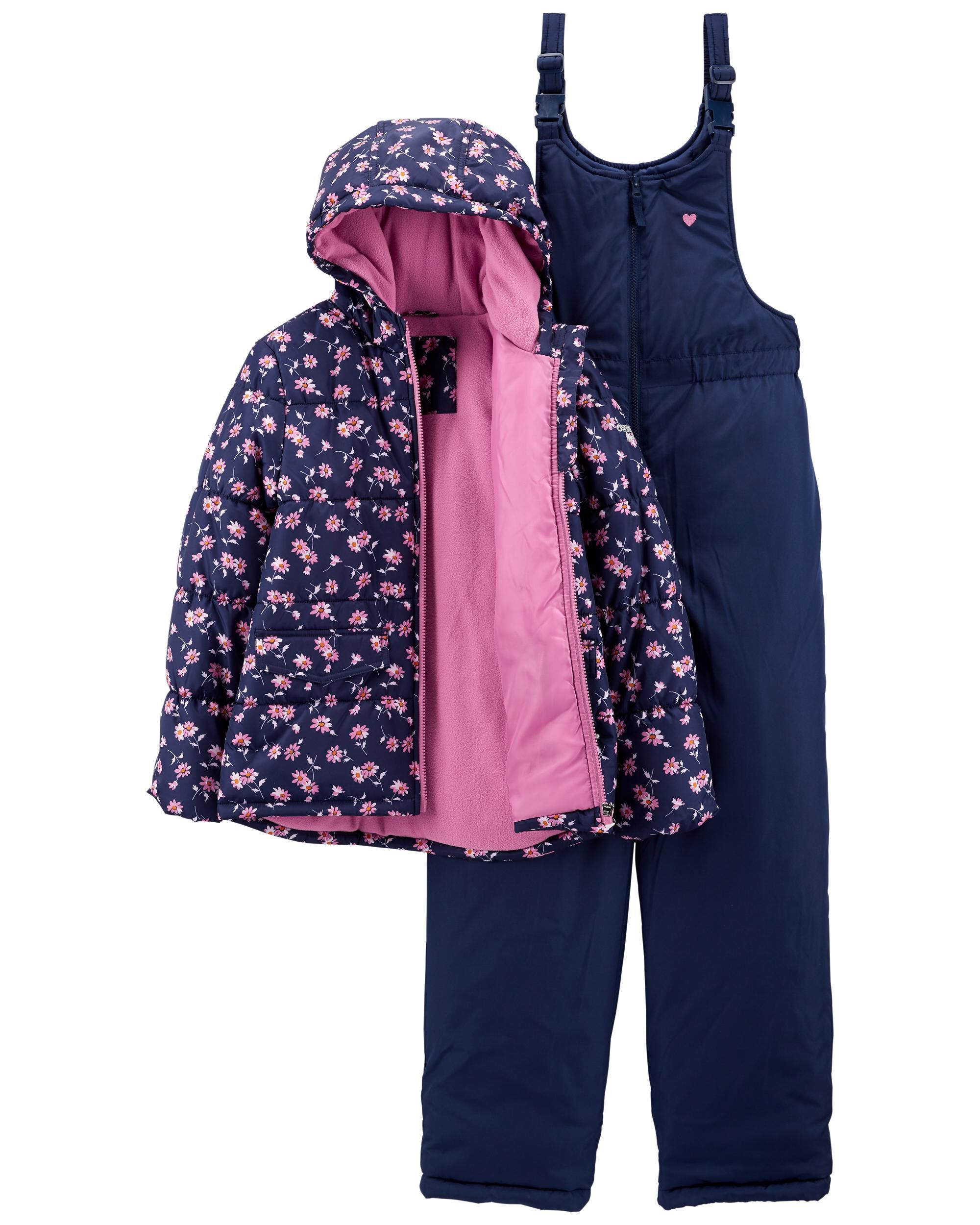 carters one piece snow suit