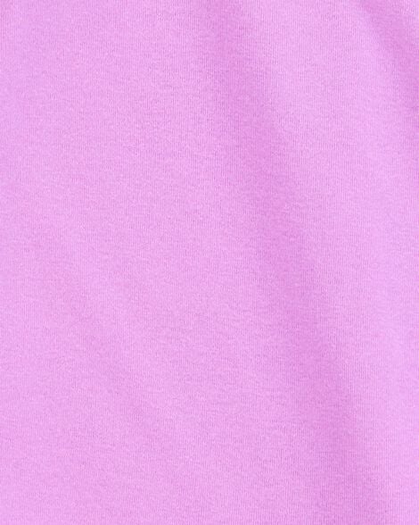 Product image 2 of Kid 2-Piece Ribbed Tank Top & Active Drawstring Skort Set - Purple