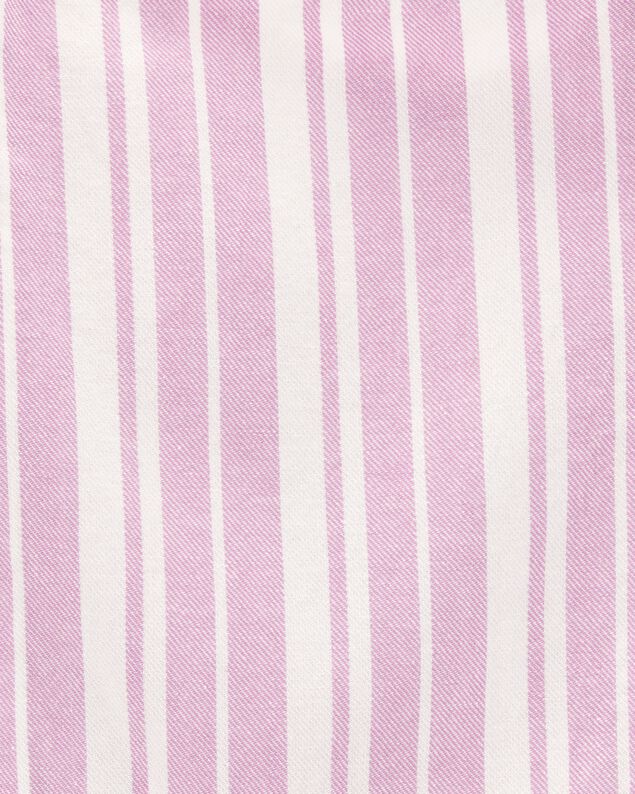 Product image 2 of Kid Striped Peplum Top - Pink
