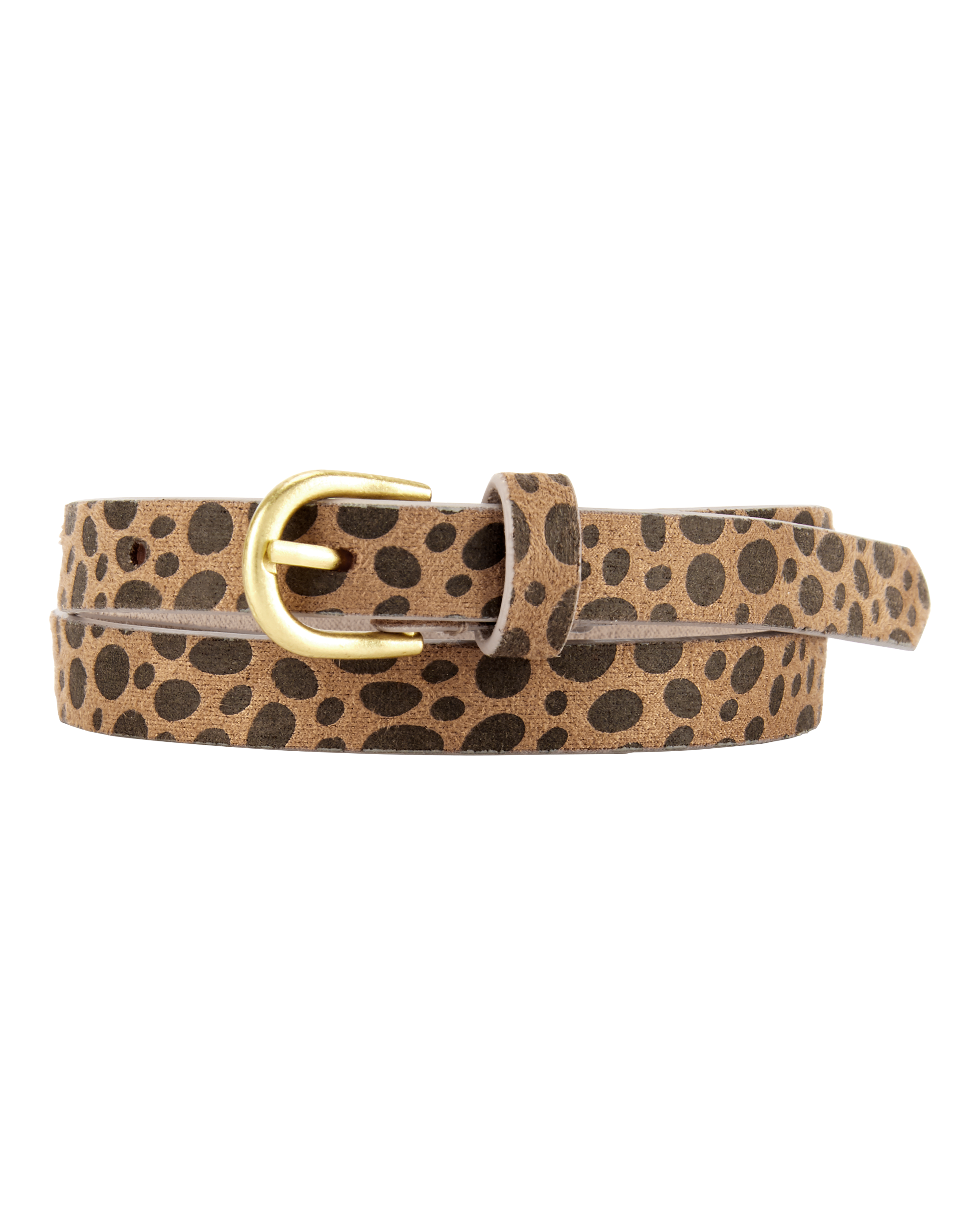Cheetah Print Belt