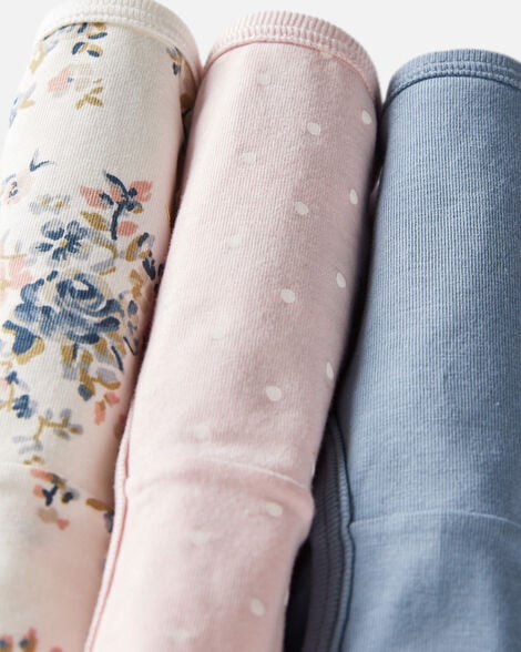 Product image 2 of Girls 3-Pack Organic Cotton Underwear