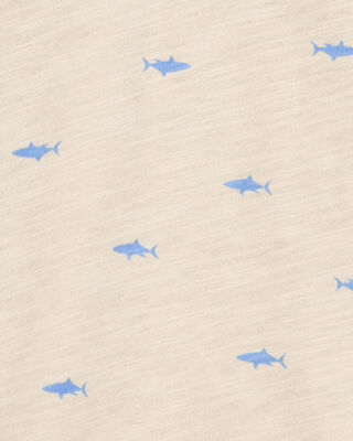 Product image 2 of Toddler Shark Polo Shirt - Khaki