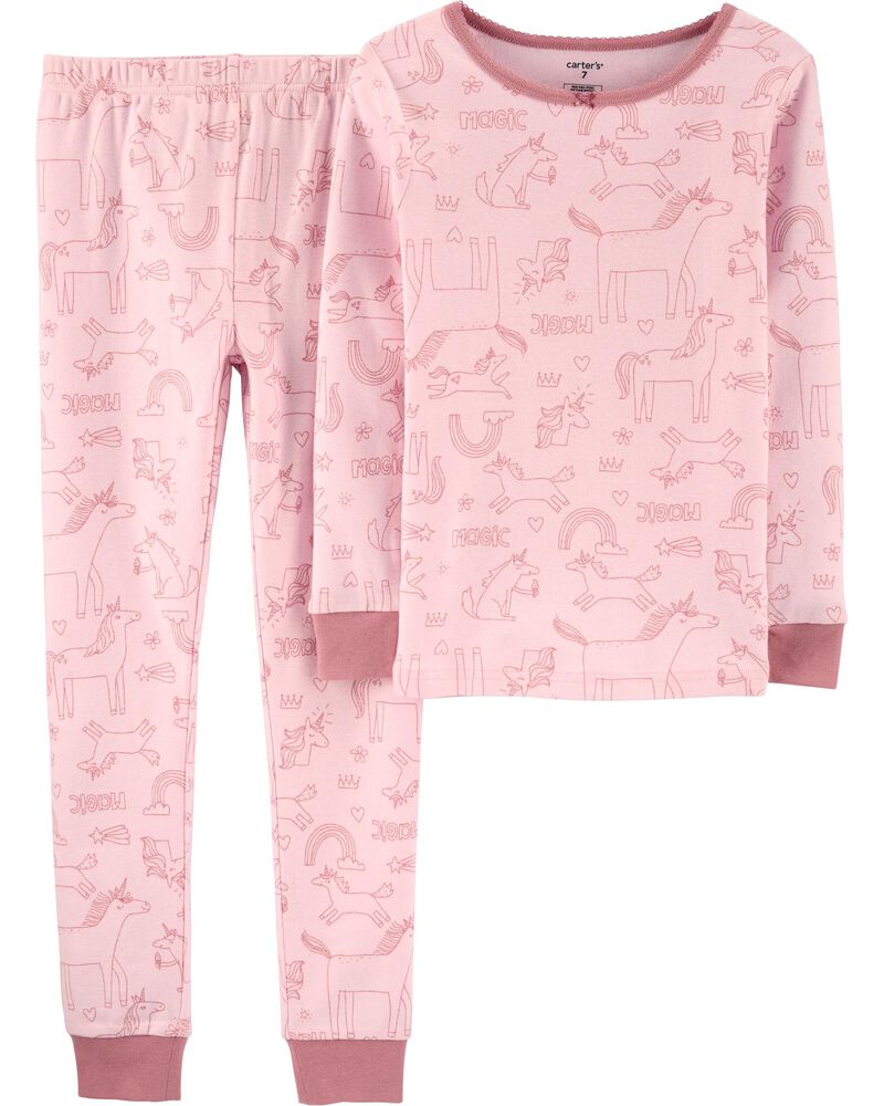 2 Piece Unicorn Snug Fit Cotton Pjs Carters Com