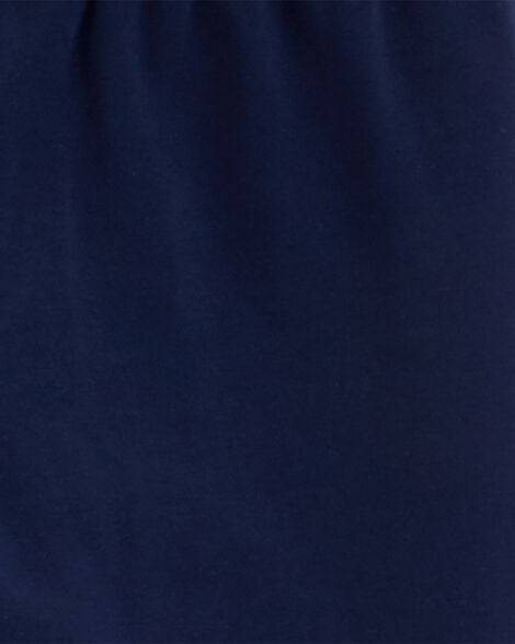  Product image 3 of Kid 2-Pack Navy & Red Cotton Stretch Leggings