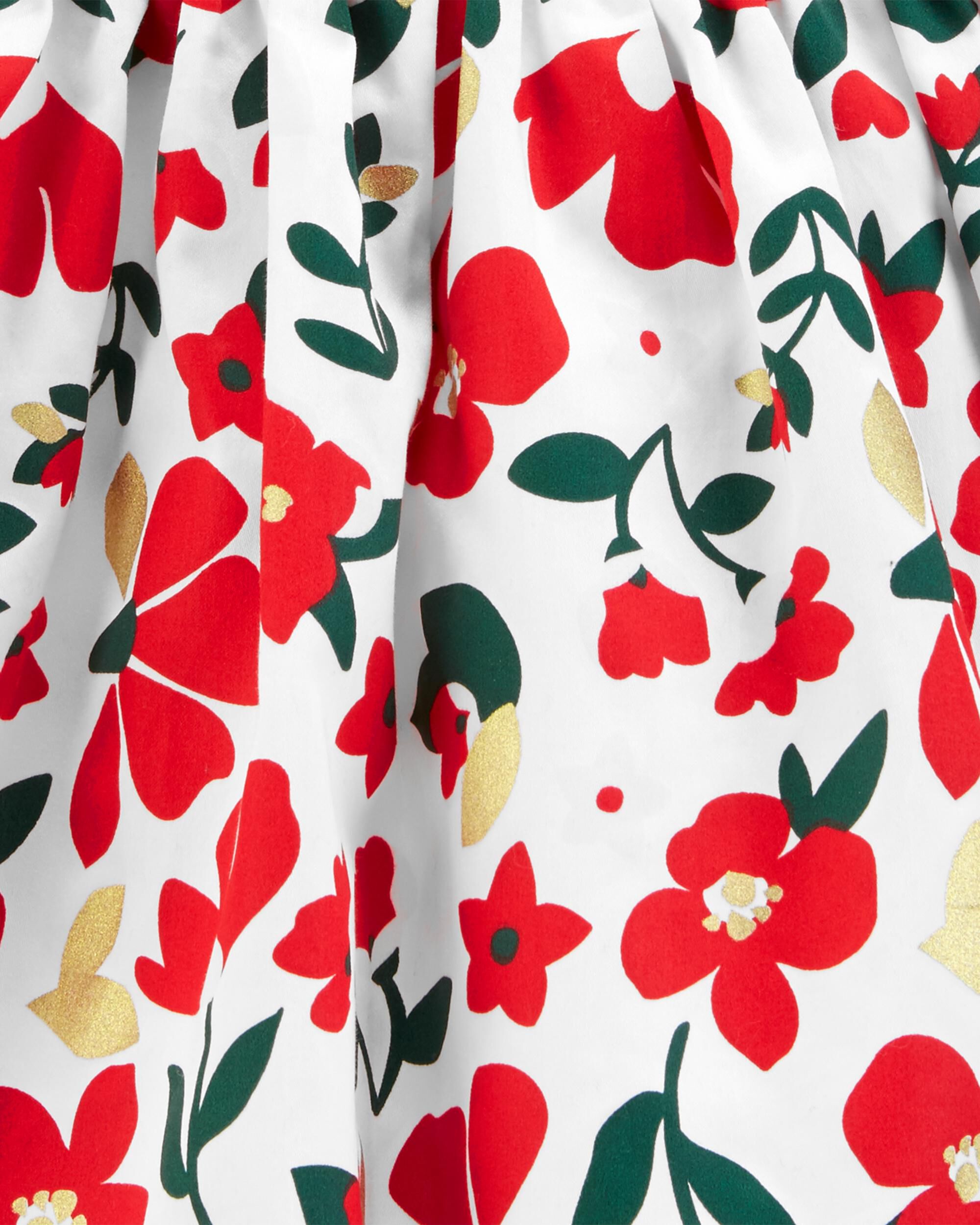 carters floral holiday dress
