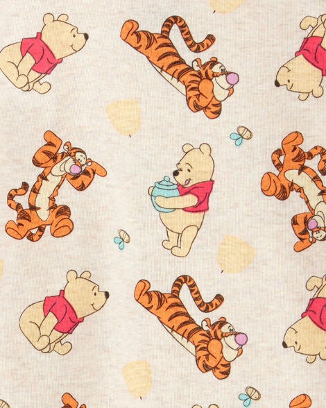  Product image 2 of Toddler Winnie The Pooh Snug Fit Cotton 2-Piece Pajamas - Beige