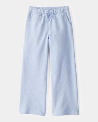 Product image 1 of Kid French Terry Drawstring Pants - Blue