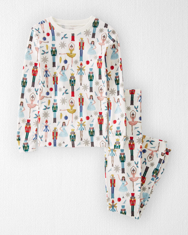 Product image 1 of Kid Organic Cotton Pajamas in Nutcracker Print