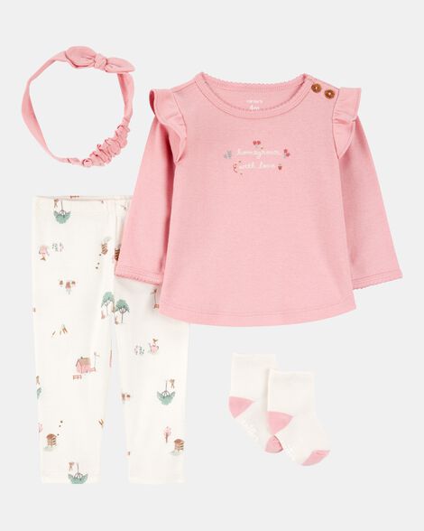 White Baby Outfit Sets
