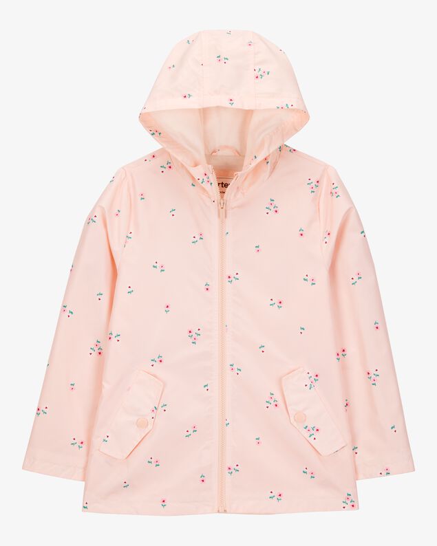 Product image 1 of Floral Rain Jacket - Pink