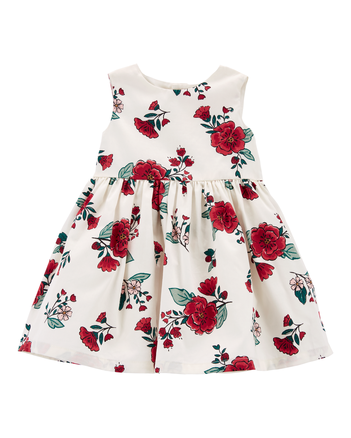 Baby Floral Sateen Holiday Dress - Carter's | Carter's
