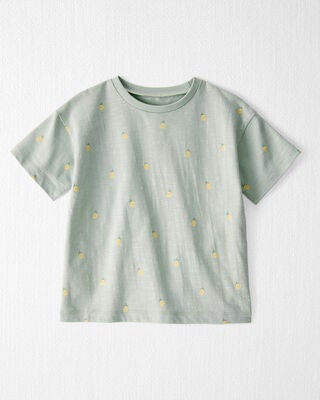 Product image 1 of Toddler Organic Cotton Pineapple-Print Tee