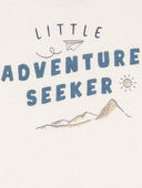 Blue - Baby 3-Piece "Little Adventure Seeker" Cardigan Set , Selected