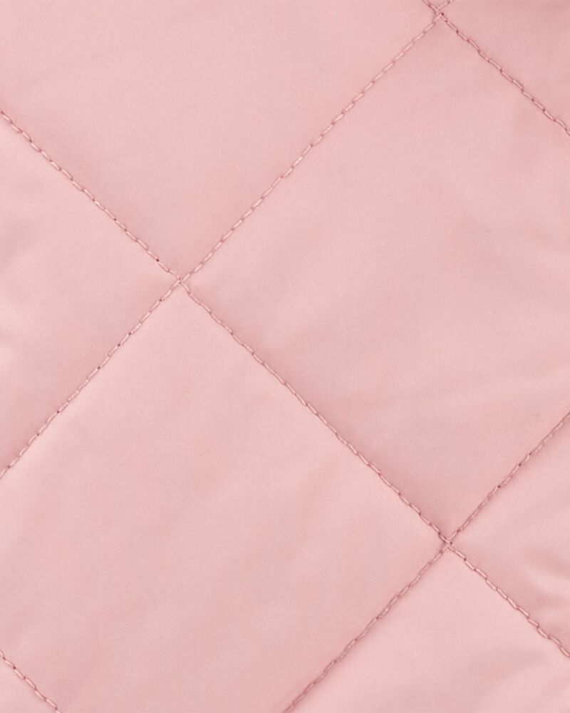 Pink Toddler Quilted MidWeight Jacket
