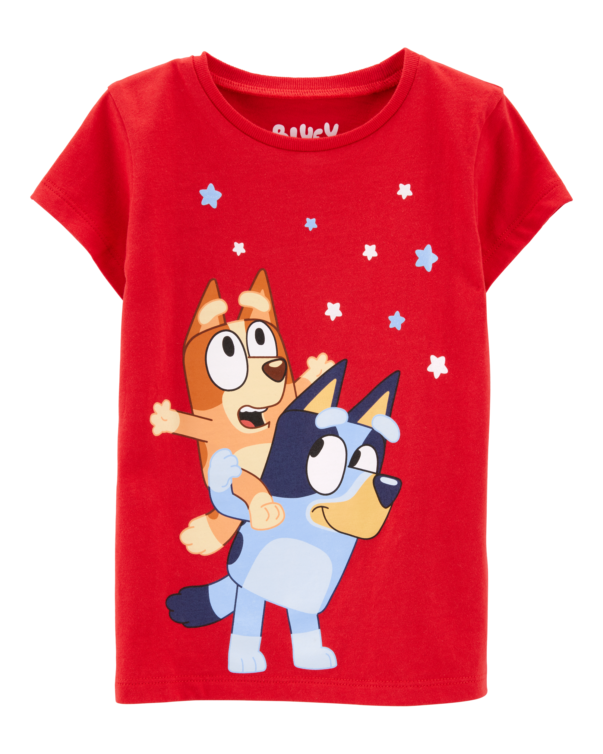 Toddler Girl 4th Of July Bluey Tee