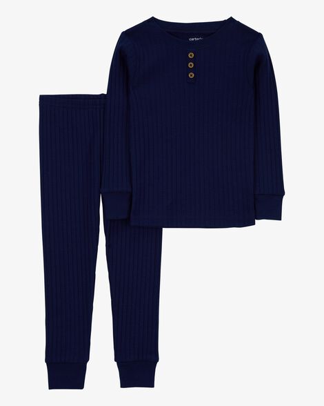  Product image 1 of Toddler 2-Piece Drop Needle Pajamas