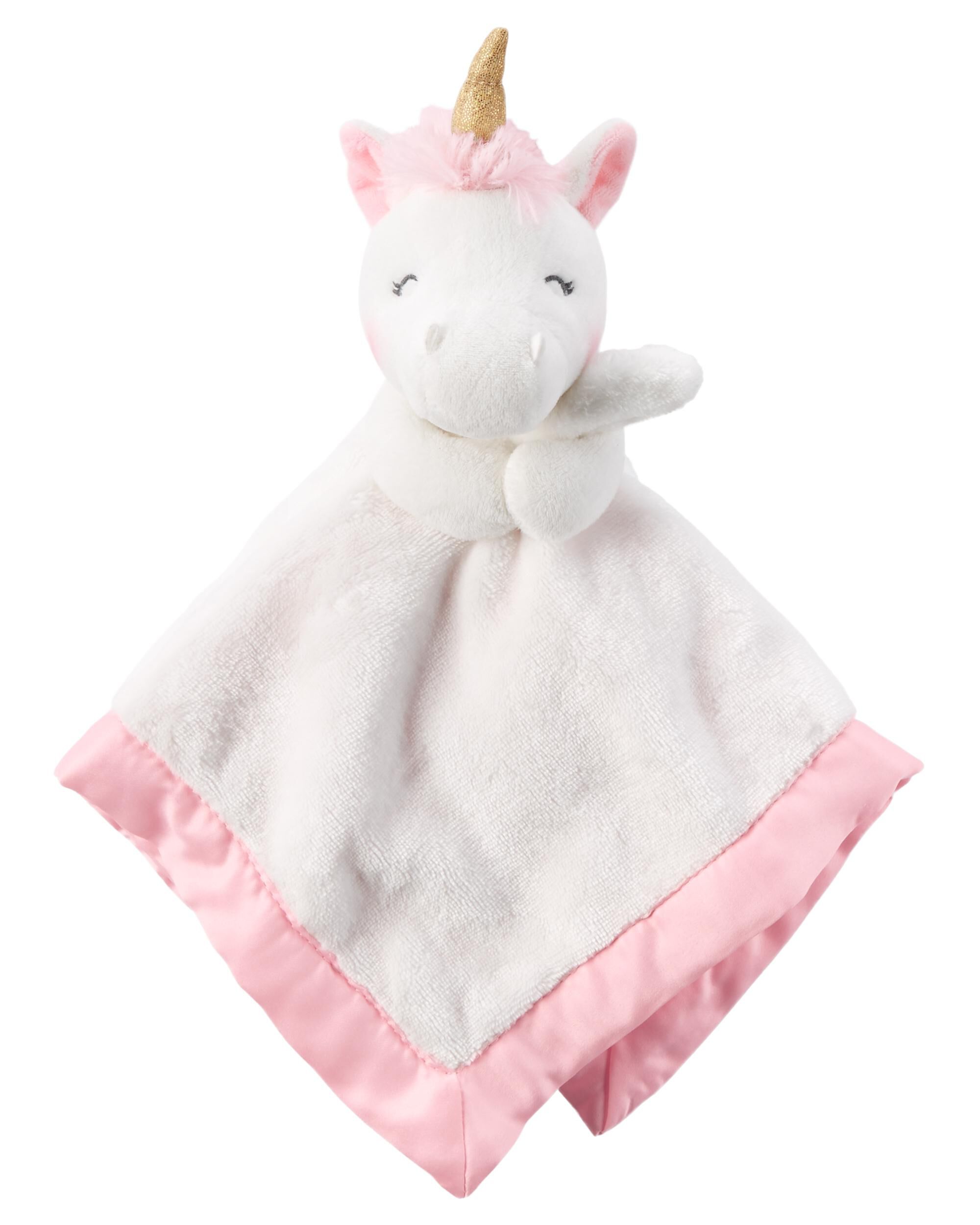 unicorn lovey blanket