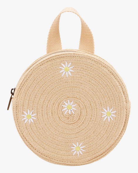 girls carter's daisy straw mini backpack