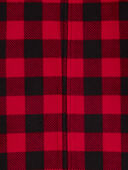 Red/Black - Baby Buffalo Check 2-Way Zip Fleece Sleep Bag, Selected