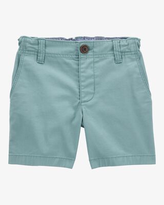 Product image 1 of Toddler Flat-Front Shorts - Teal
