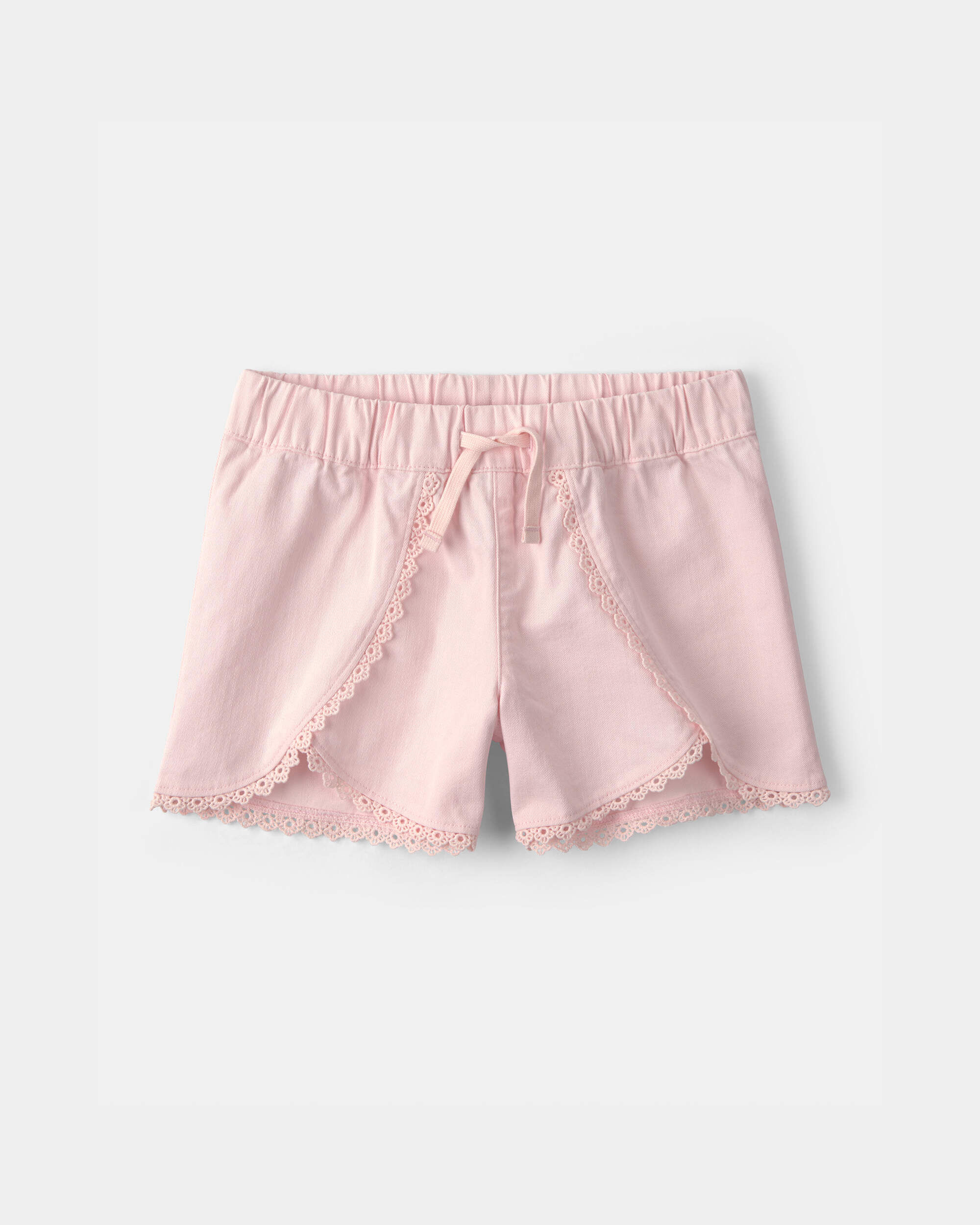 OshKosh Bgosh Girls Eyelet Shorts 10 Pink 13$
