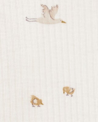 Product image 2 of Baby 2-Piece Bird Print Long-Sleeve Tee & Pant Set