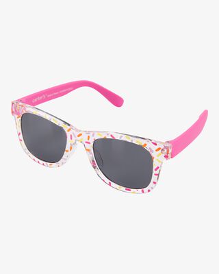 Product image 1 of Baby Confetti Print Wayfarer Sunglasses - Pink