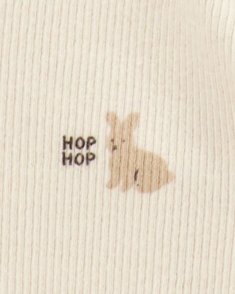  Product image 2 of Baby 2-Piece Bunny Long-Sleeve Tee & Pant Set - Grey