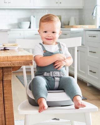 Product image 2 of Sleek Seat Booster - Grey/White