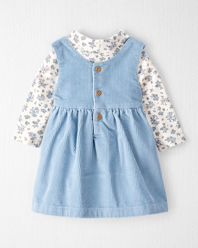 Product image 2 of Baby Girl 2-Piece Organic Cotton Jumper Set