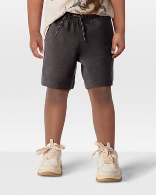 Product image 2 of Toddler Pull-On Cotton-Blend Shorts - Black