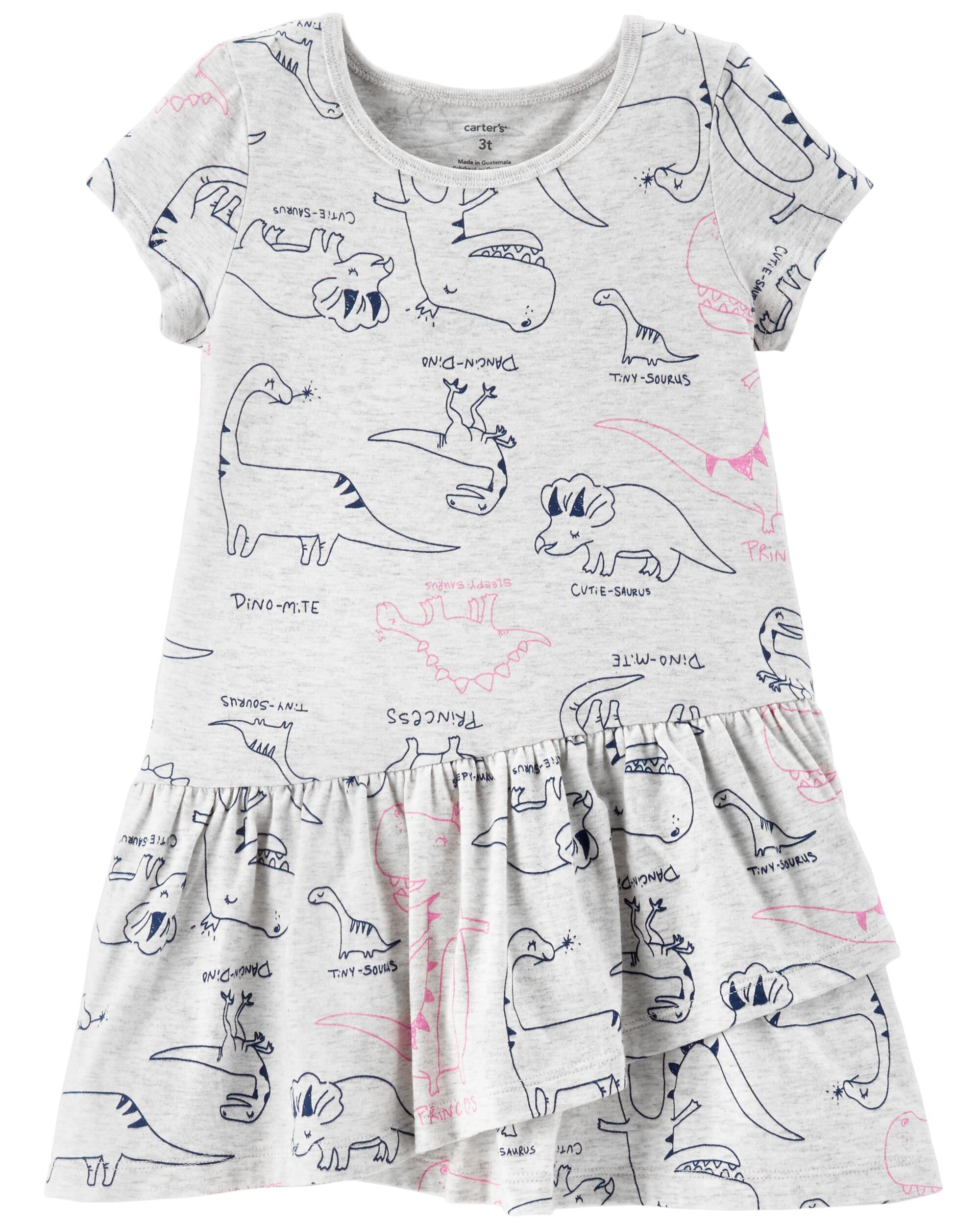 baby girl dinosaur dress