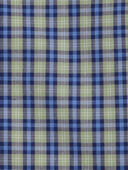 Navy/Green - Baby Plaid Button-Down Shirt, Selected
